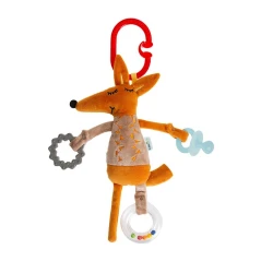 Детский мобиль Babyjem Лиса, текстиль/пластик, коричневый Детский мобиль Babyjem Лиса, текстиль/пластик, коричневый