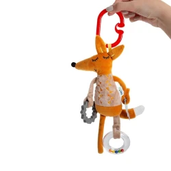 Детский мобиль Babyjem Лиса, текстиль/пластик, коричневый Детский мобиль Babyjem Лиса, текстиль/пластик, коричневый