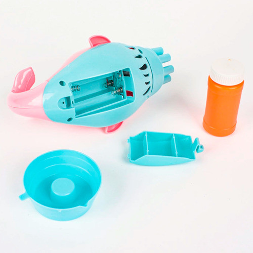 Delfin formalı köpük baloncuqları vuran oyuncaq Bubble Gun Dolphin B-Dolphin-01RAX