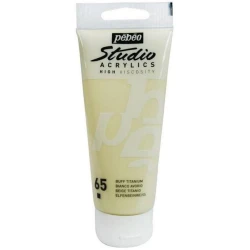 Акриловая краска Pebeo Studio Acrylics Buff Titanium, 100 мл