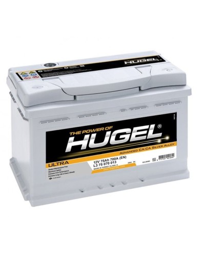 Avtomobil akkumulyatoru Hugel 75 Аh, R+