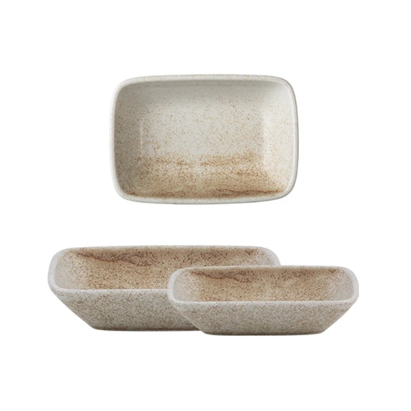 Qab ID-Fine Mellow, farfor, boz, 9 sm