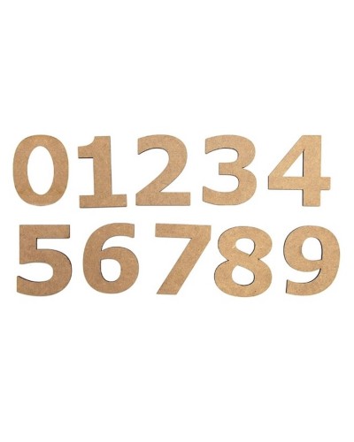Hazırlamalar dəsti Rosa Talent Rəqəm „0“, 3 sm, MDF, 10 əd
