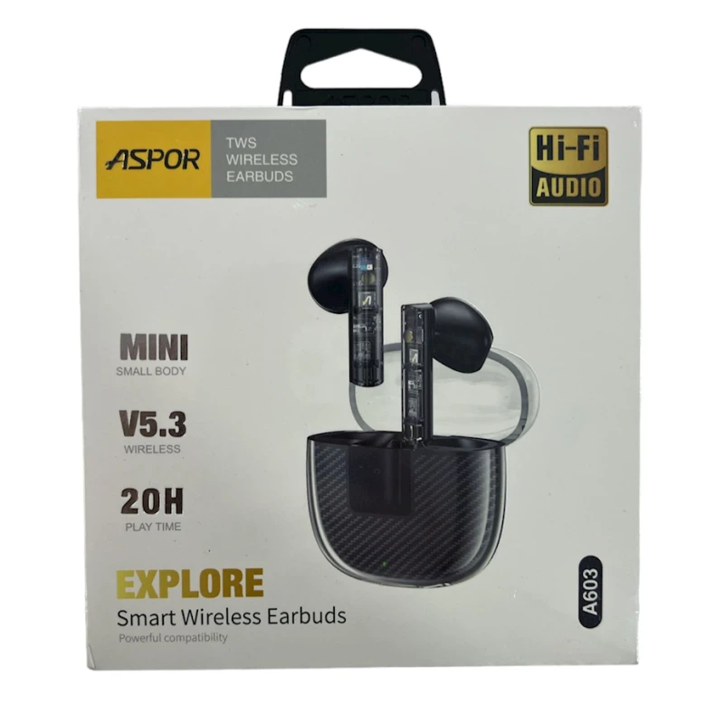 Беспроводные наушники Aspor A603 Black Беспроводные наушники Aspor A603 Black