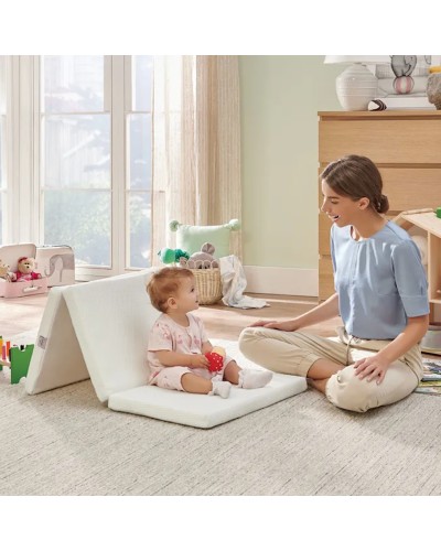 Uşaq üçün döşək Yataş Babygo, 60x120 sm, ağ