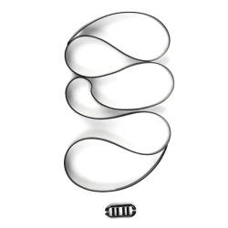 Üzgüçülük üçün eynək qayışı Speedo Strap Branding XU 8-023030001