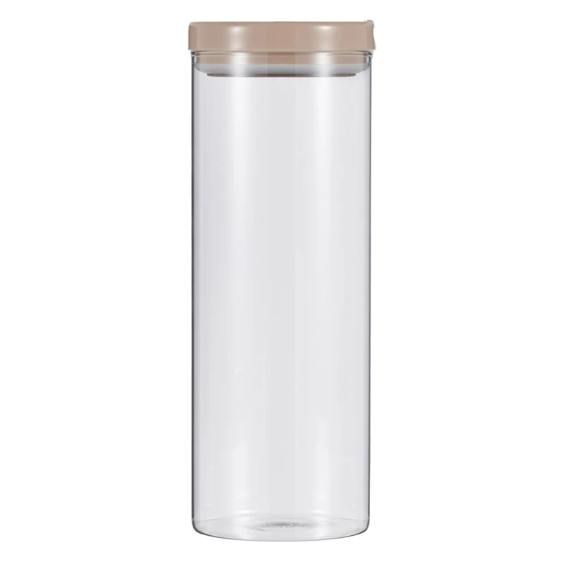 Емкость для хранения Werner Anzio 51941, стекло/пластик, прозрачная/бежевая, 1600 мл Емкость для хранения Werner Anzio 51941, стекло/пластик, прозрачная/бежевая, 1600 мл