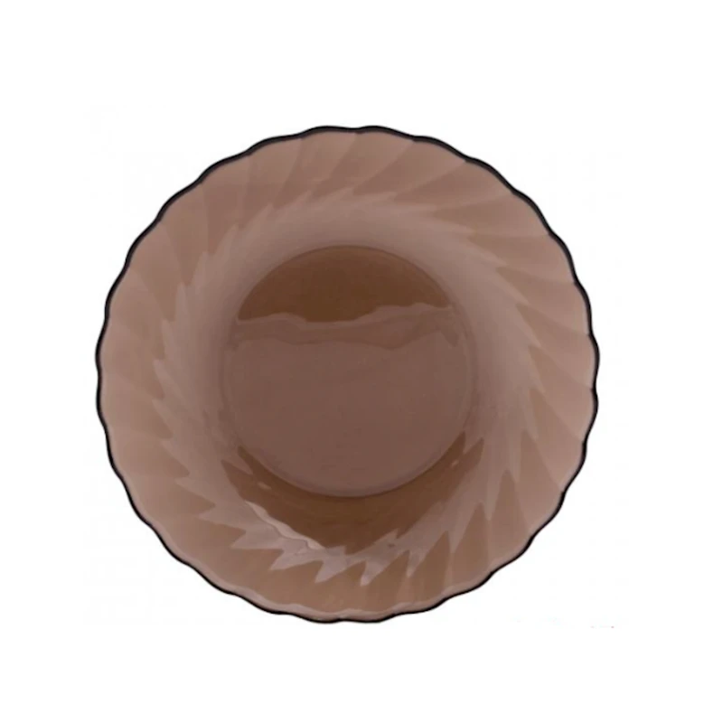 Тарелка десертная Luminarc Ocean Eclipse L5080 круглая, 19.5 см, стекло, коричневый Тарелка десертная Luminarc Ocean Eclipse L5080 круглая, 19.5 см, стекло, коричневый