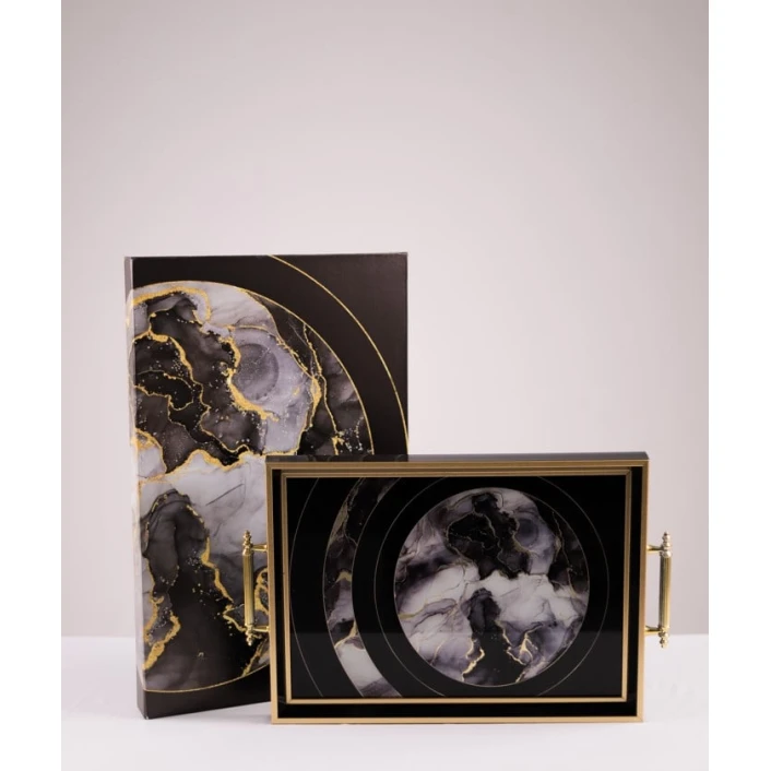 Поднос Zilan DMT-425, декоративный и для ежедневного использования Поднос Zilan DMT-425, декоративный и для ежедневного использования