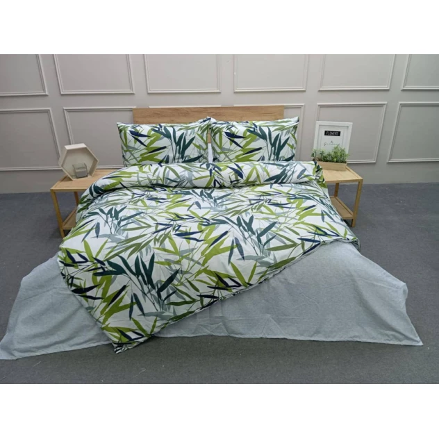 Комплект постельного белья Luxe Cotton, пододеяльник 160x220, простыня 160x220, наволочка 50x70 1 шт