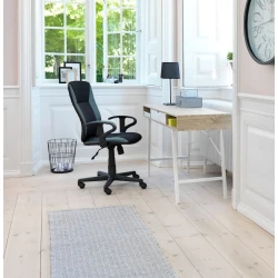 Письменный стол JYSK Abbetved 48x120x76 см, белый/бежевый Письменный стол JYSK Abbetved 48x120x76 см, белый/бежевый