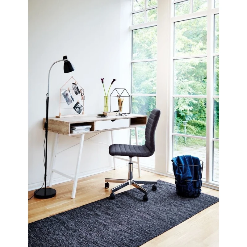 Письменный стол JYSK Abbetved 48x120x76 см, белый/бежевый Письменный стол JYSK Abbetved 48x120x76 см, белый/бежевый