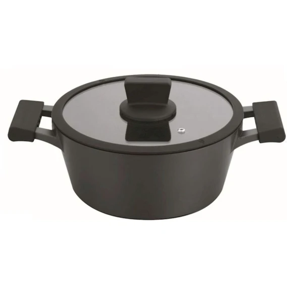 Кастрюля Berllong ZTW-P28, 5.2 л, черная Кастрюля Berllong ZTW-P28, 5.2 л, черная