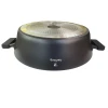 Кастрюля Berllong ZTW-P28, 5.2 л, черная Кастрюля Berllong ZTW-P28, 5.2 л, черная