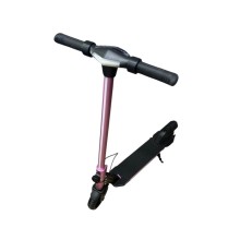 Uşaq üçün elektrikli skuter çəhrayı/qara