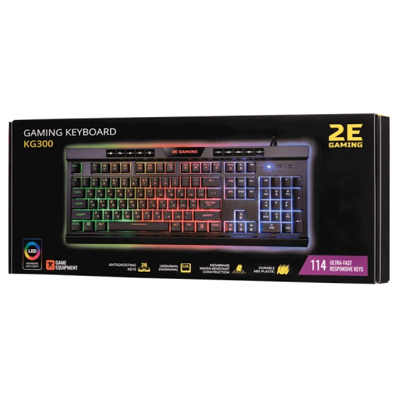 Клавиатура 2E KG300 Клавиатура 2E KG300