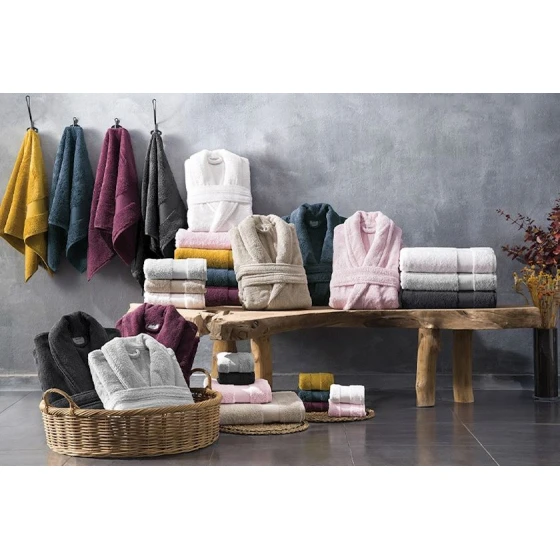 Полотенце банное Yataş Essentials, 90х150 см, хлопок, navy Полотенце банное Yataş Essentials, 90х150 см, хлопок, navy