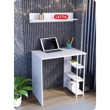 Yazı masası Marina 3563_LetSpringCStolSWhWh, LDSP-Loft, 75x50x75 sm, ağ