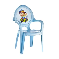 Детский стул Hobby life Junior Çocuk Koltuğu, голубой, пластик, 30x36.5x58.5 см Детский стул Hobby life Junior Çocuk Koltuğu, голубой, пластик, 30x36.5x58.5 см