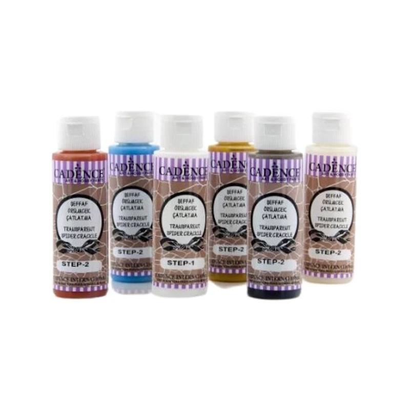 Кракелюр Cadence Transparent Spider Crackle Step 1, 70 мл, товар в ассортименте Кракелюр Cadence Transparent Spider Crackle Step 1, 70 мл, товар в ассортименте