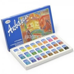 Краска Гамма Студия акварельная, 24 цвета