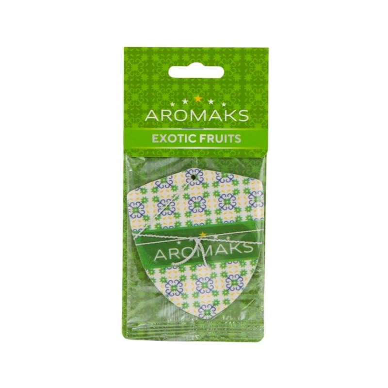 Ароматизатор для автомобиля Aromaks Exotic Fruits, подвесной Ароматизатор для автомобиля Aromaks Exotic Fruits, подвесной