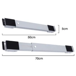 Ролики для стиральной машины Rekotools, 2 шт, серебристый Ролики для стиральной машины Rekotools, 2 шт, серебристый