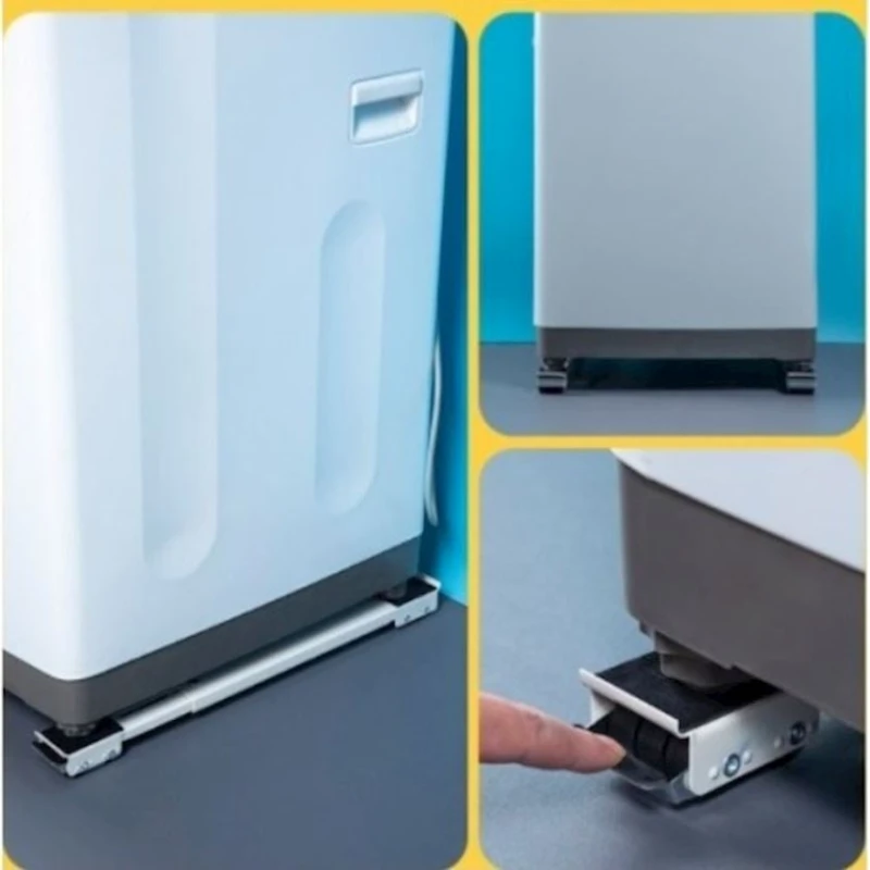 Ролики для стиральной машины Rekotools, 2 шт, серебристый Ролики для стиральной машины Rekotools, 2 шт, серебристый