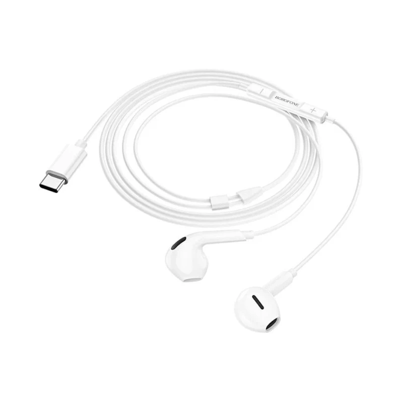 Проводные наушники Borofone BM80 Max White