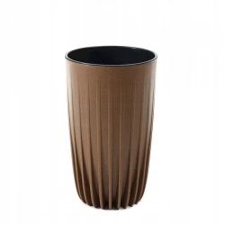 Dibçək Lamela Mira Eco Wood 42x25 sm, plastik, qəhvəyi