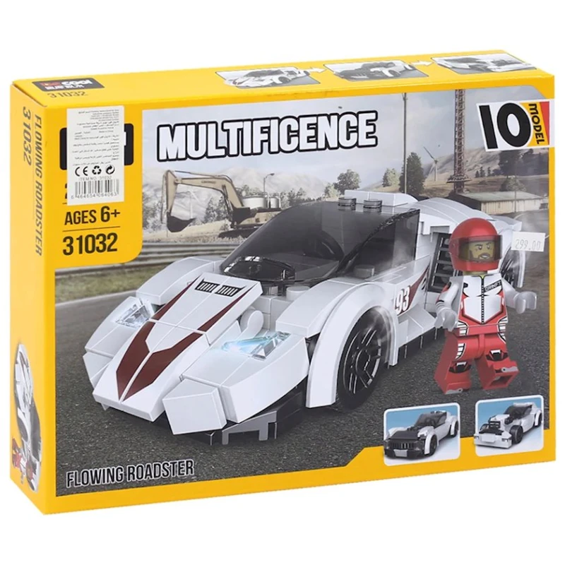 Блочный конструктор Decool Multificence Flowing Roadster 31032, 209 элементов Блочный конструктор Decool Multificence Flowing Roadster 31032, 209 элементов