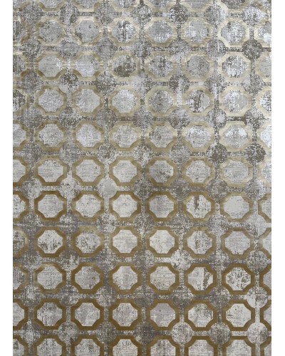Xalça Natural halı M634B 230x160 sm, akril/viskoz, boz