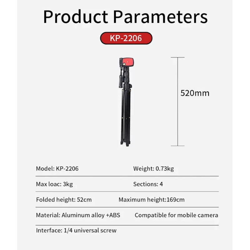 Штатив Jmary KP-2206 Штатив Jmary KP-2206