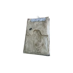 Комплект ковриков для ванной New Luxury Mat 2110000003844, 50x80/50x40 см, ворс ламы, 2 шт.