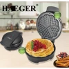 Haeger HG-233 Black 750W электрическая вафельница HG-233-RA