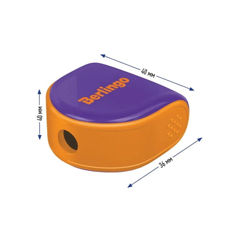 Точилка Berlingo Fuze Ergo, товар в ассортименте Точилка Berlingo Fuze Ergo, товар в ассортименте