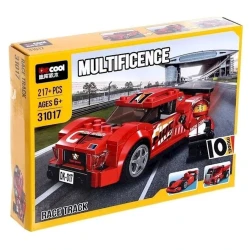 Блочный конструктор Decool Multificence Race Track 31017, 217 элементов Блочный конструктор Decool Multificence Race Track 31017, 217 элементов