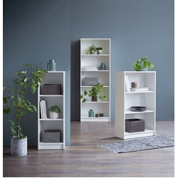 Стеллаж JYSK Horsens, 40х120х29 см, белый Стеллаж JYSK Horsens, 40х120х29 см, белый