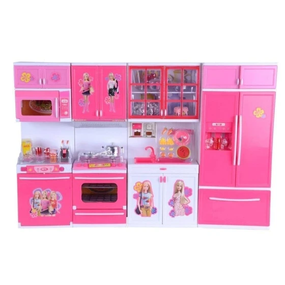 Кухонный набор Barbie QF26211BA, световые и звуковые эффекты, 54x35 см, 3+ лет Кухонный набор Barbie QF26211BA, световые и звуковые эффекты, 54x35 см, 3+ лет