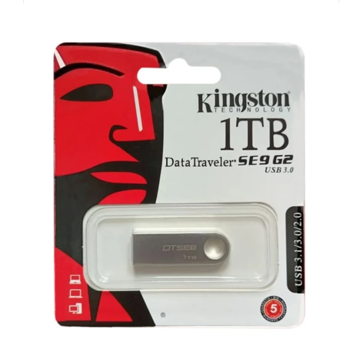 Флеш-карта Kingston DataTraveller SE9 G2 1 ТБ Silver 740617120004 Флеш-карта Kingston DataTraveller SE9 G2 1 ТБ Silver 740617120004