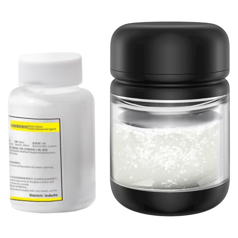 Средство для защиты стекла от дождя Baseus Keen Vision Glass Rainproof Agent Black ACFYJ-A01 Средство для защиты стекла от дождя Baseus Keen Vision Glass Rainproof Agent Black ACFYJ-A01