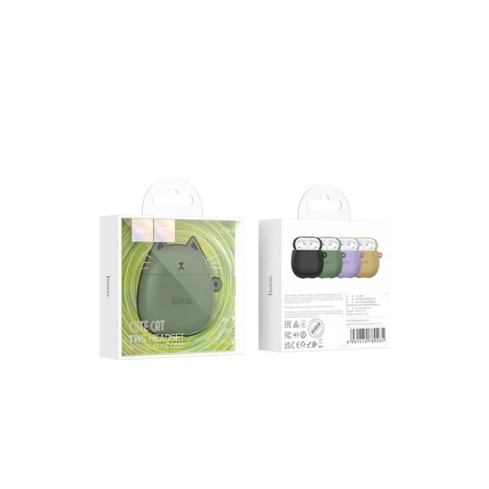 Simsiz Qulaqlıq BW 45 Green CUTE CAT TELEDOCTOR