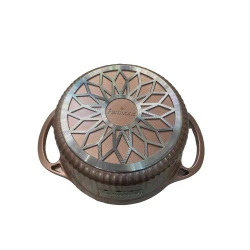 Набор кастрюль Ferrmont ZTW-FQDQ, коричневый, 5 шт