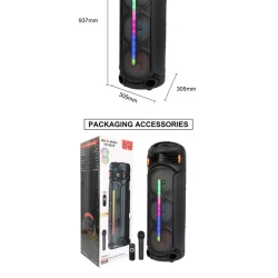 Portativ dinamik Sing-E ZQS8313 Bluetooth