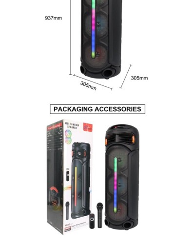Portativ dinamik Sing-E ZQS8313 Bluetooth