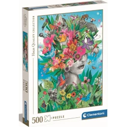 Пазл Clementoni Head in the Jungle, 500 элементов Пазл Clementoni Head in the Jungle, 500 элементов