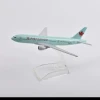 Kolleksiya heykəlciyi Air Canada Boeing 777, 15x14.5x8 sm