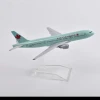 Kolleksiya heykəlciyi Air Canada Boeing 777, 15x14.5x8 sm