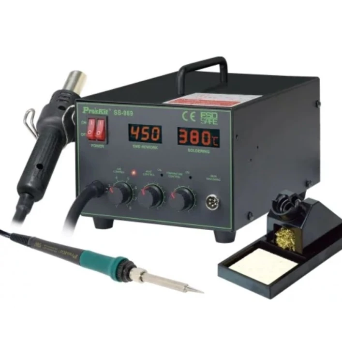Паяльная станция Pro'sKit SS-989B, 60 Вт Паяльная станция Pro'sKit SS-989B, 60 Вт