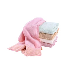 Üz və əllər üçün dəsmal Serwant Manila, 50х90 sm, pambıq, çəhrayı